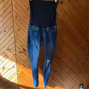 Maternity KanCan distressed skinny jeans sz 3/25
